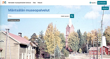 muistaja.finna.fi/mantsalan_museopalvelut kuvakaappaus